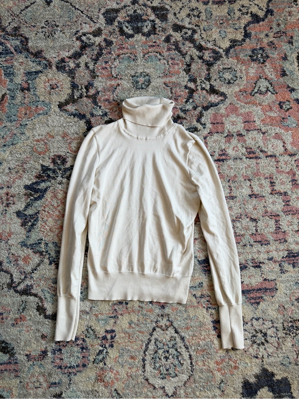 Cream Turtleneck